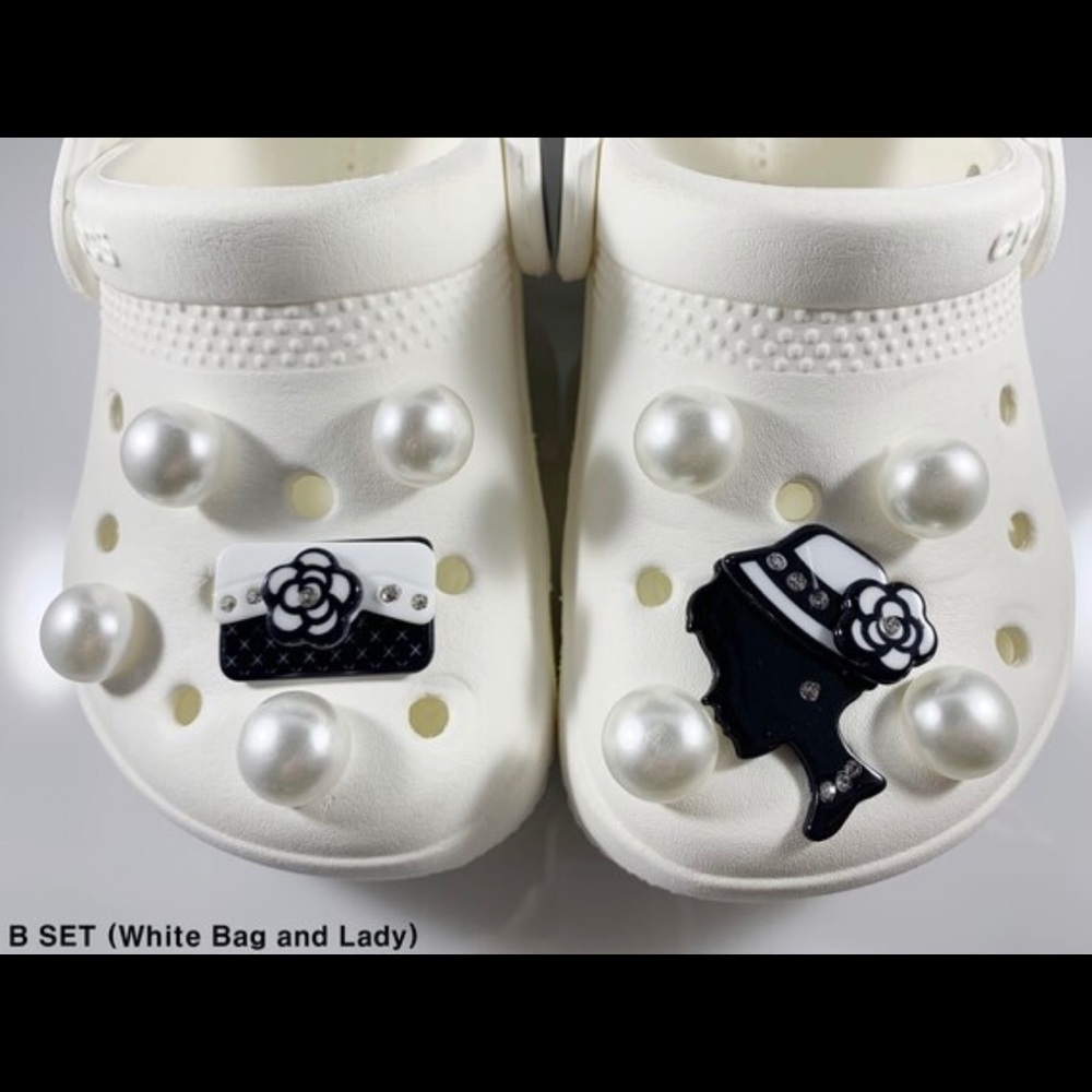 High Quality Women Luxury Set Shoe Charms For Croc